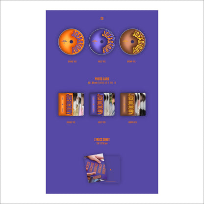 JAECHAN (DKZ) - JCFACTORY Album (ORANGE ver. / VIOLET ver. / BROWN ver.)