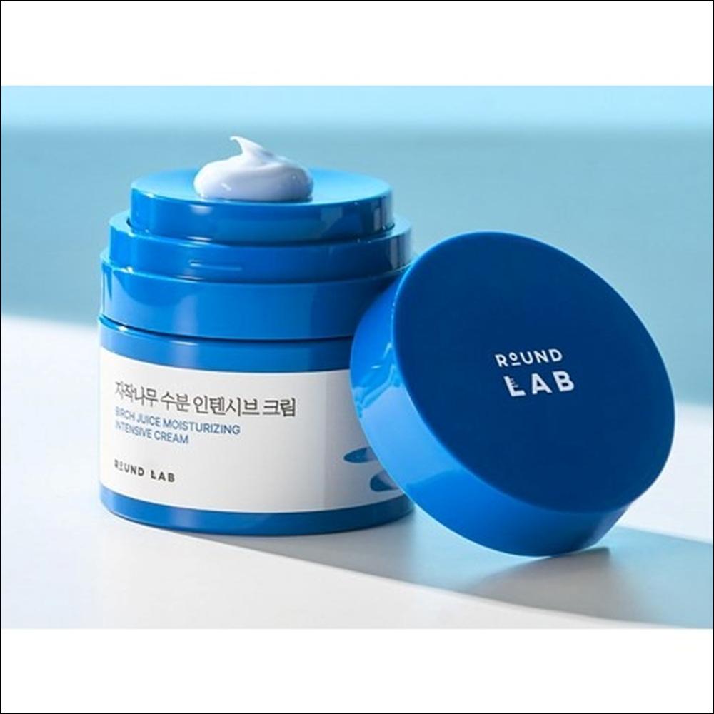 [Round Lab] Birch Juice Moisturizing Intensive Cream - 48-Hour Deep Hydration & Soothing Redness Relief, 50ml | Olive's K-beauty