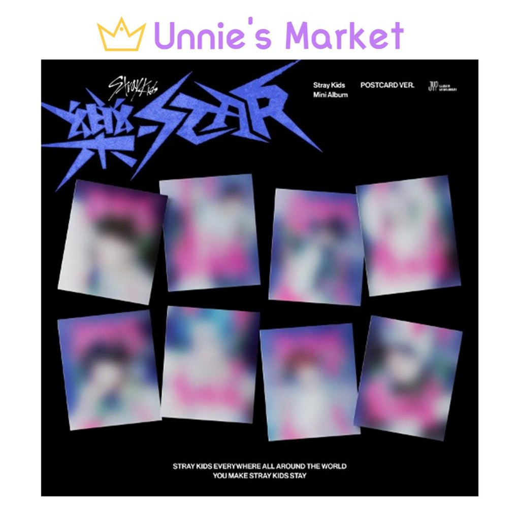 STRAY KIDS - ROCK STAR (POSTCARD Ver.)