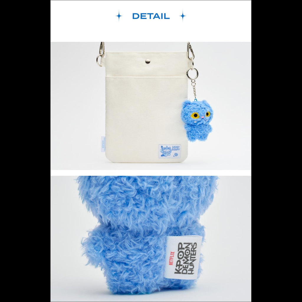 Kpop Demon Hunters Derpy Mini Keyring / Official Merchandise (MD)