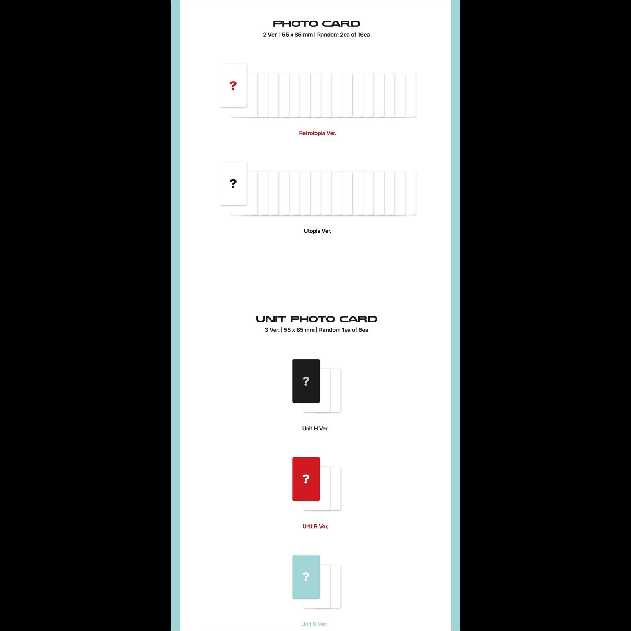 YOUNITE [YOUNI-T] 7th EP Album (Retrotopia Ver. / Utopia Ver.)