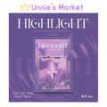 FOR THE MORE [HIGHLIGHT] 2nd EP Album (Shadow Ver. / Flare Ver.) + Free Gift
