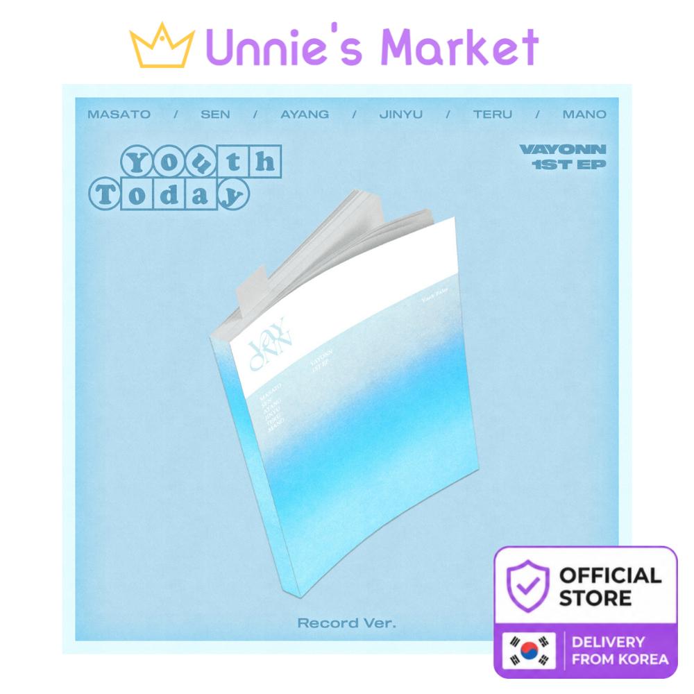 VAYONN 1ST EP 'Youth Today' (Record Ver.) + Free Gift
