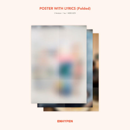 ENHYPEN : MANIFESTO : DAY 1 ENGENE Ver.