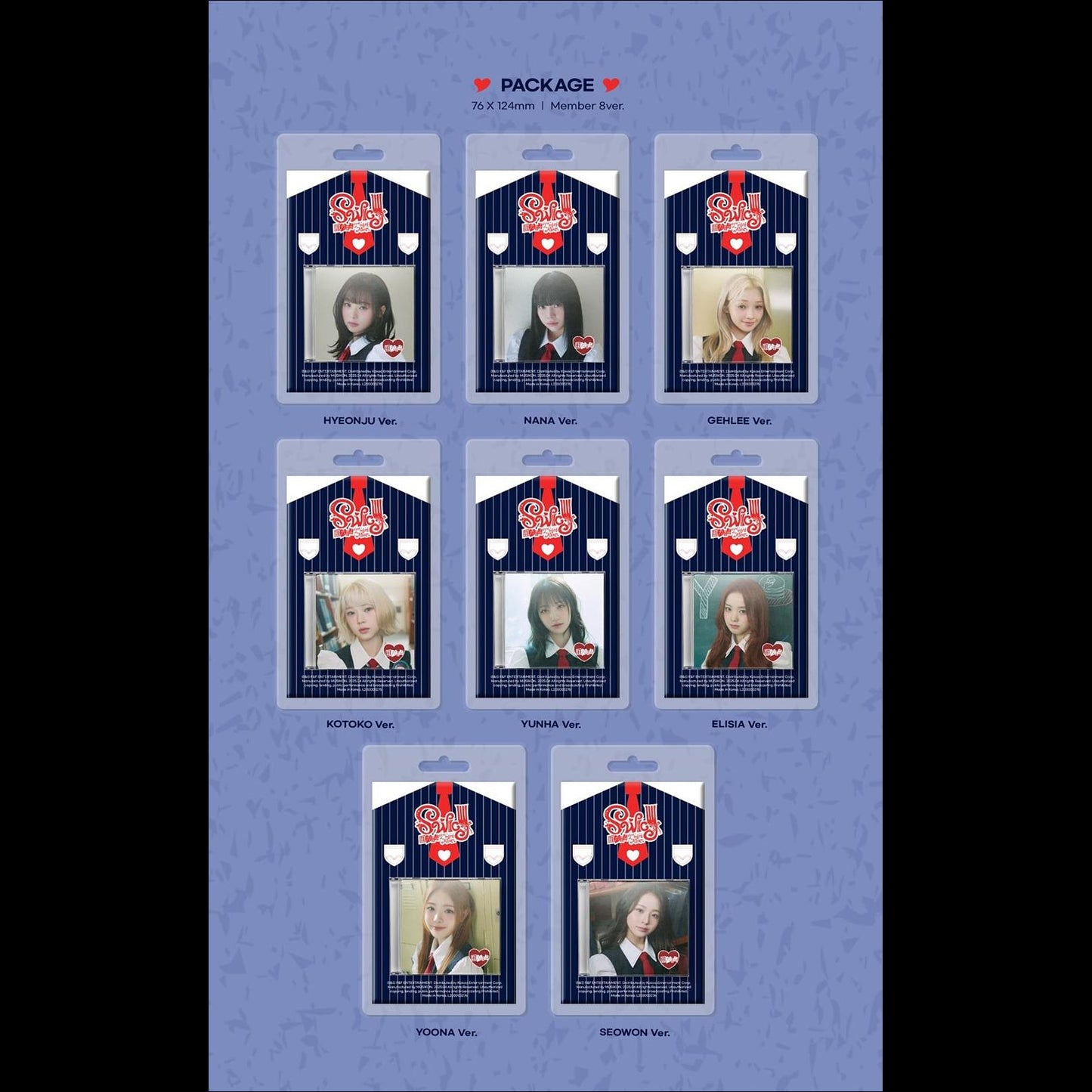 UNIS - SWICY (Keyring Ver.) / 2nd Mini Album