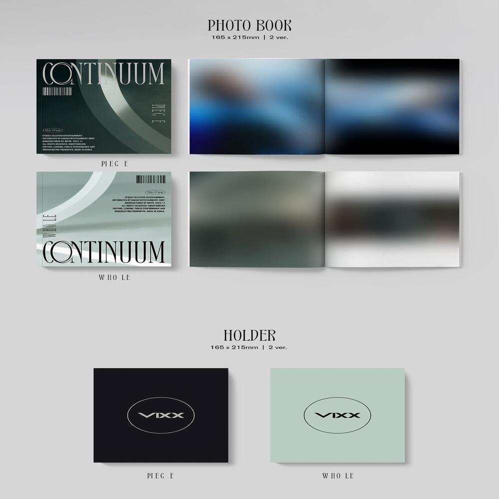 VIXX [CONTINUUM] (PIECE ver. / WHOLE ver.)