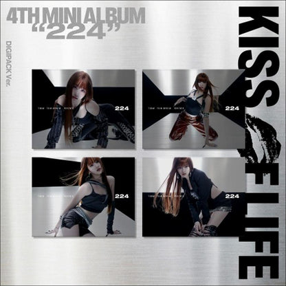 KISS OF LIFE [224] Digipack Ver. 4th Mini Album (JULIE Ver., NATTY Ver., BELLE Ver., HANEUL Ver.)