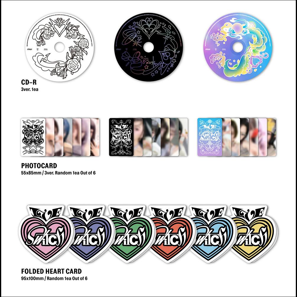 [SET] IVE [IVE SWITCH] 2nd Mini Album