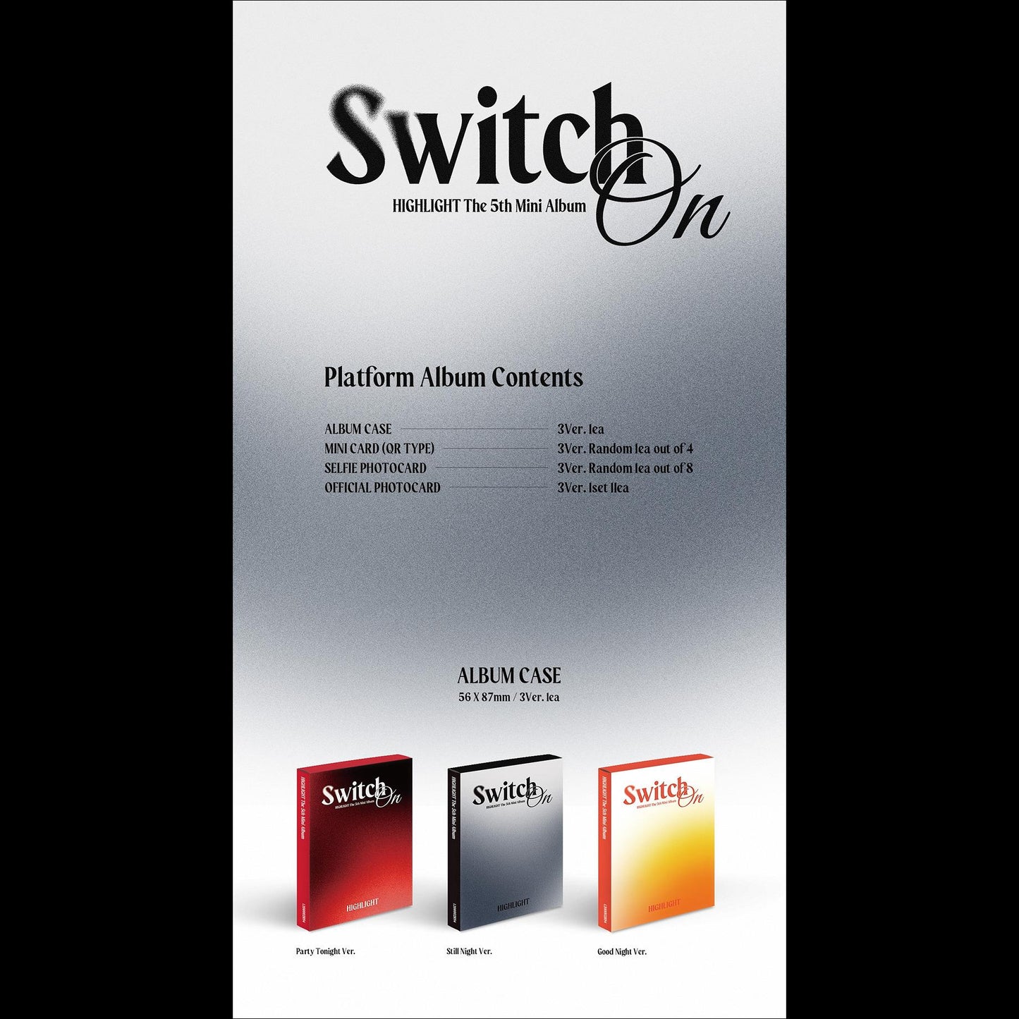 HIGHLIGHT [Switch On] Platform Ver. Album