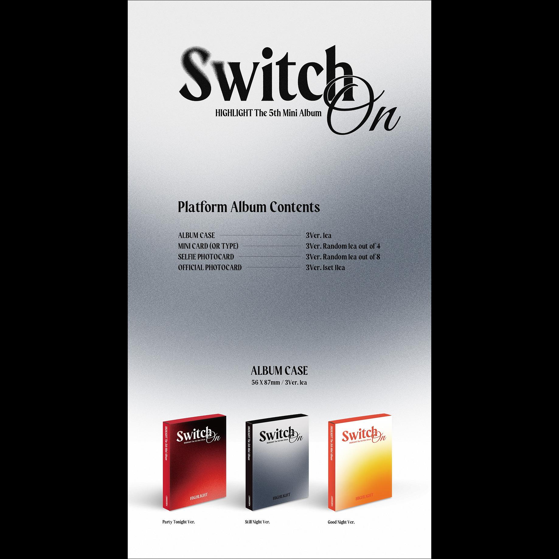 HIGHLIGHT [Switch On] Platform Ver. Album