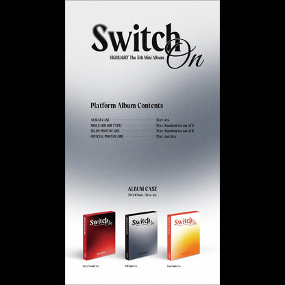 HIGHLIGHT [Switch On] Platform Ver. Album