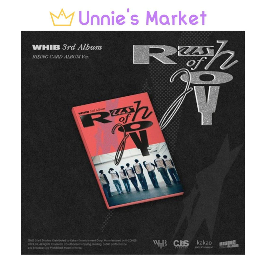 WHIB Rush of Joy (RISING ver.) 3rd Single Album