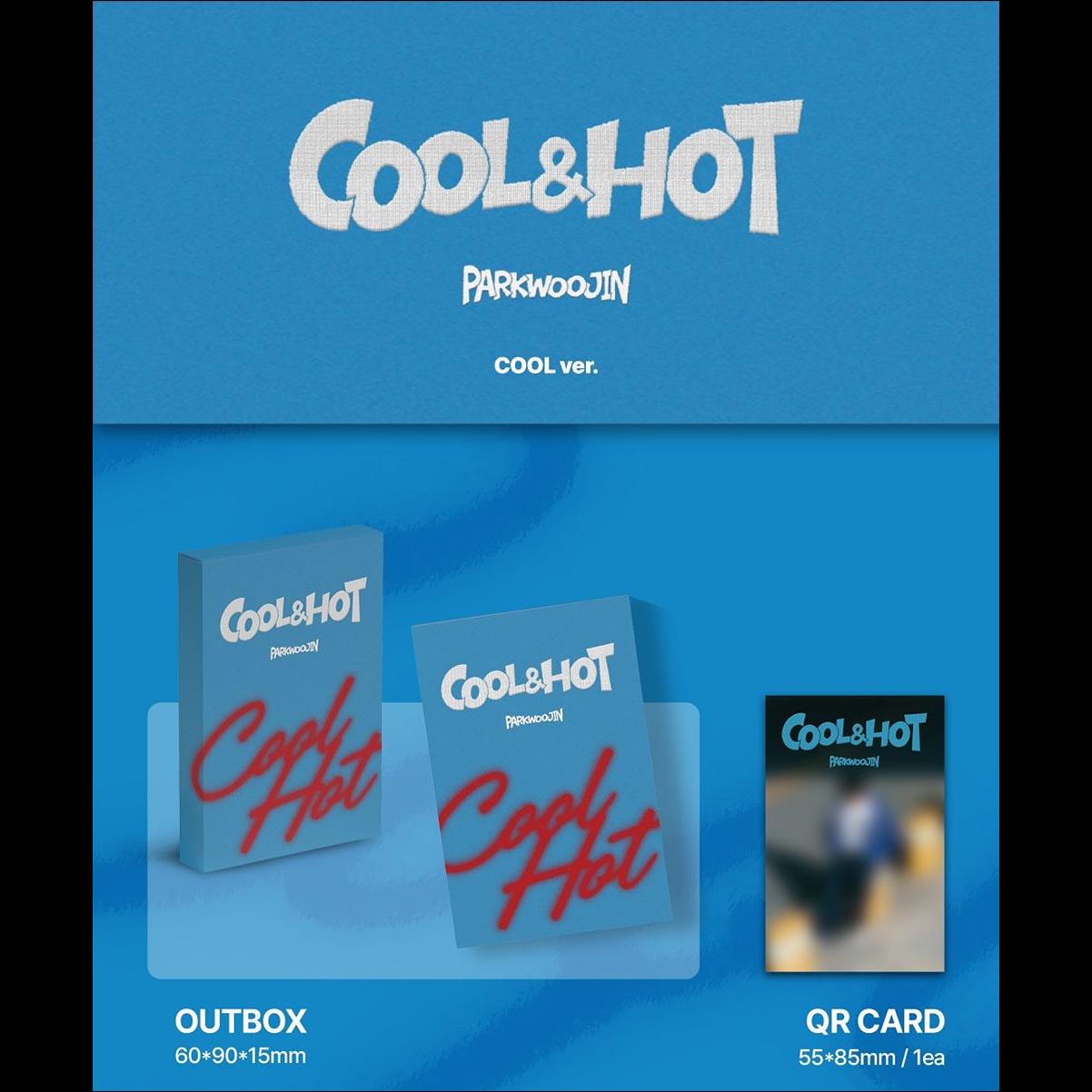 PARK WOO JIN (AB6IX) [Cool & Hot] 1st Single Album (Cool Ver. / Hot Ver.)