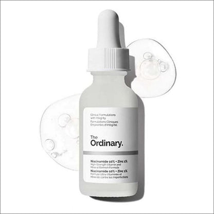 The Ordinary Skin Support Set (Niacinamide 10% + Zinc 1% 30ml & Hyaluronic Acid 2% + B5 30ml)