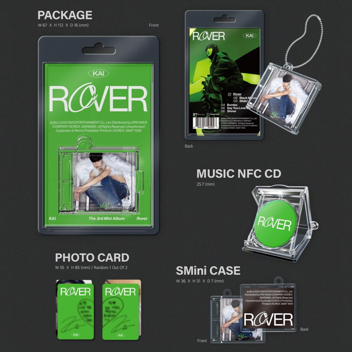 KAI (EXO) - Rover SMini Ver. Album + Free Gift