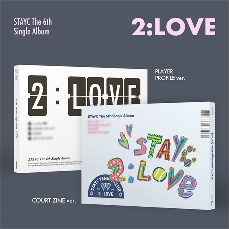 STAYC [2LOVE] The 6th Single Album + Free Gift