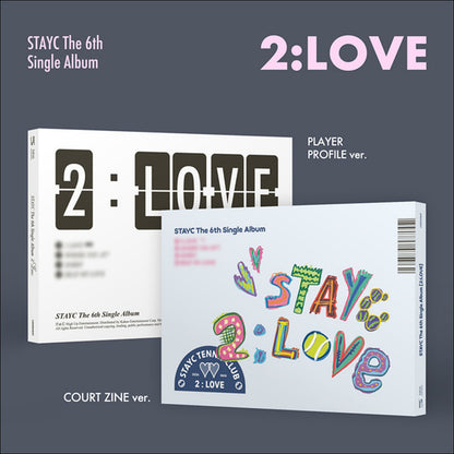 STAYC [2LOVE] The 6th Single Album + Free Gift