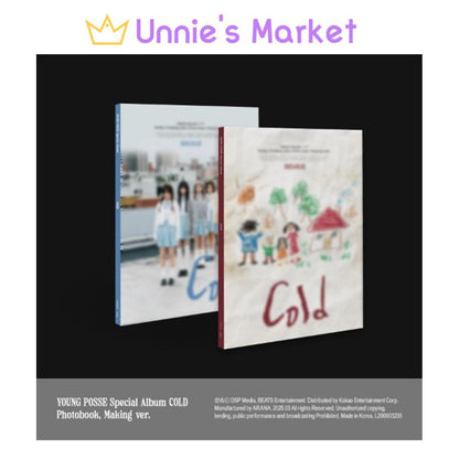 YOUNG POSSE [COLD] Special Album (Photobook ver. / Making ver.)