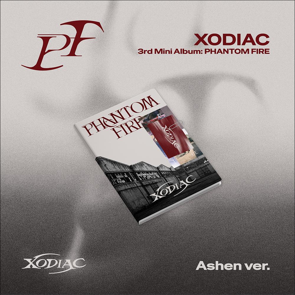XODIAC 3rd Mini Album PHANTOM FIRE (Ashen Ver. / Obsidian Ver.) + Free Gift