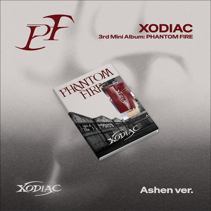 XODIAC 3rd Mini Album PHANTOM FIRE (Ashen Ver. / Obsidian Ver.) + Free Gift