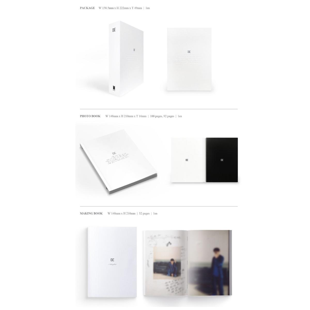 BTS BE Deluxe Edition Album