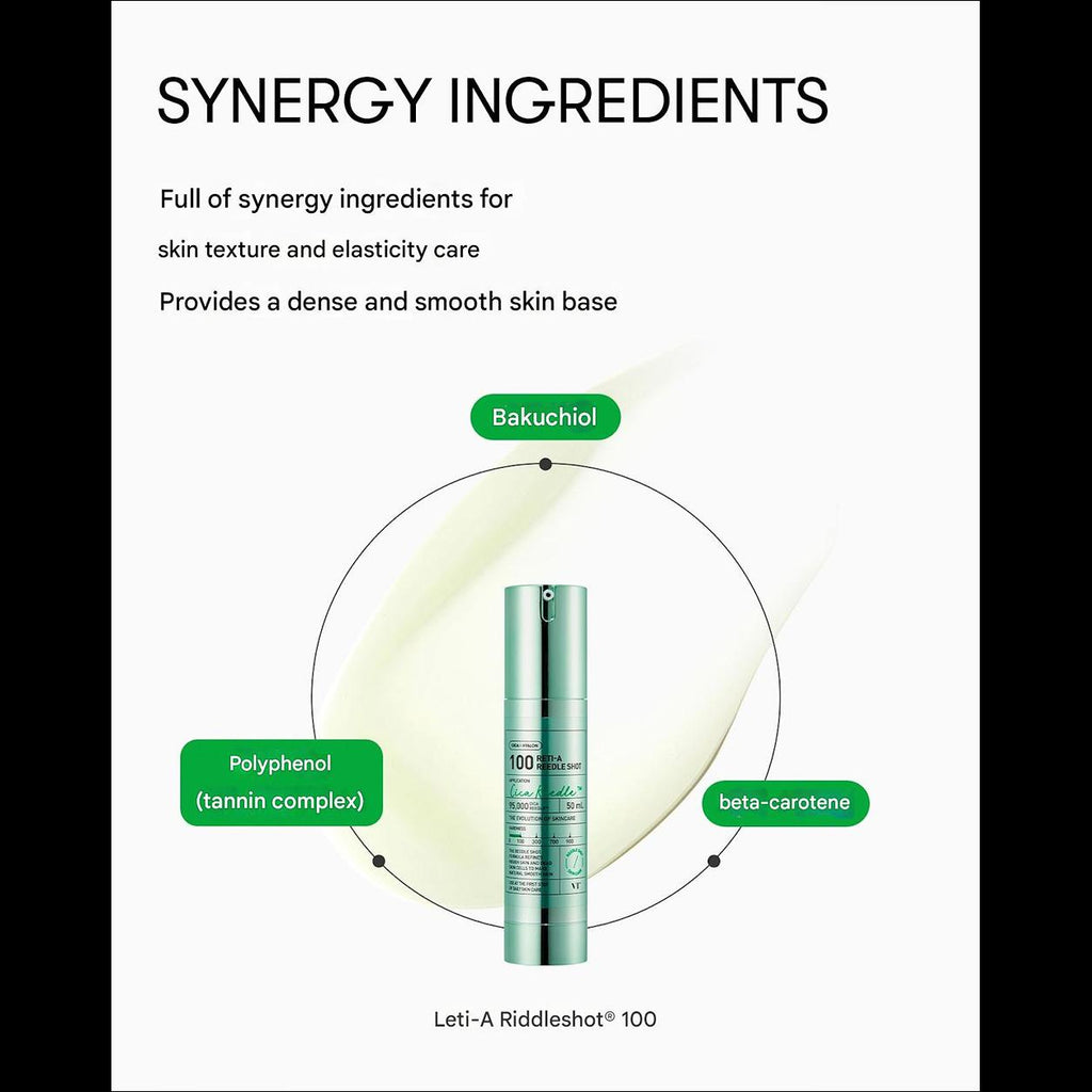 VT RETI-A REEDLE SHOT 100 Wrinkle Improvement & Brightening Dual Functional Cosmetics