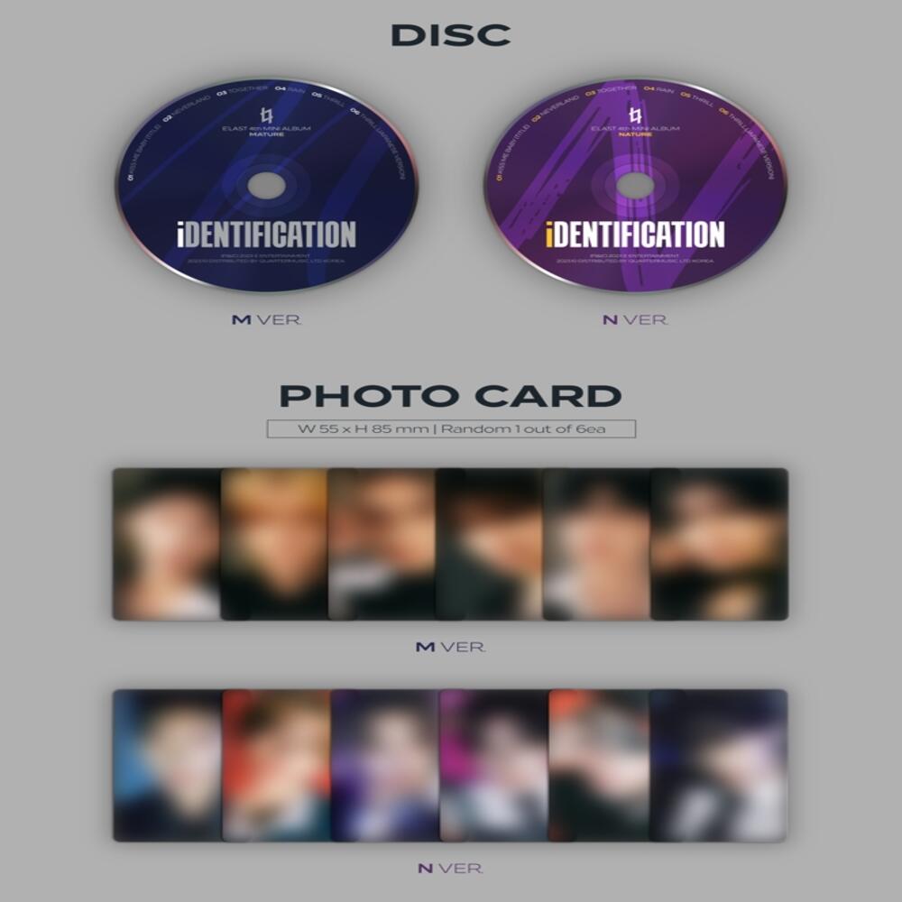 E'LAST [iDENTIFICATION] 4th Mini Album