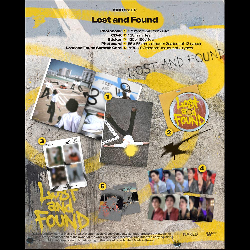 KINO (PENTAGON) - Lost and Found Album + Free Gift