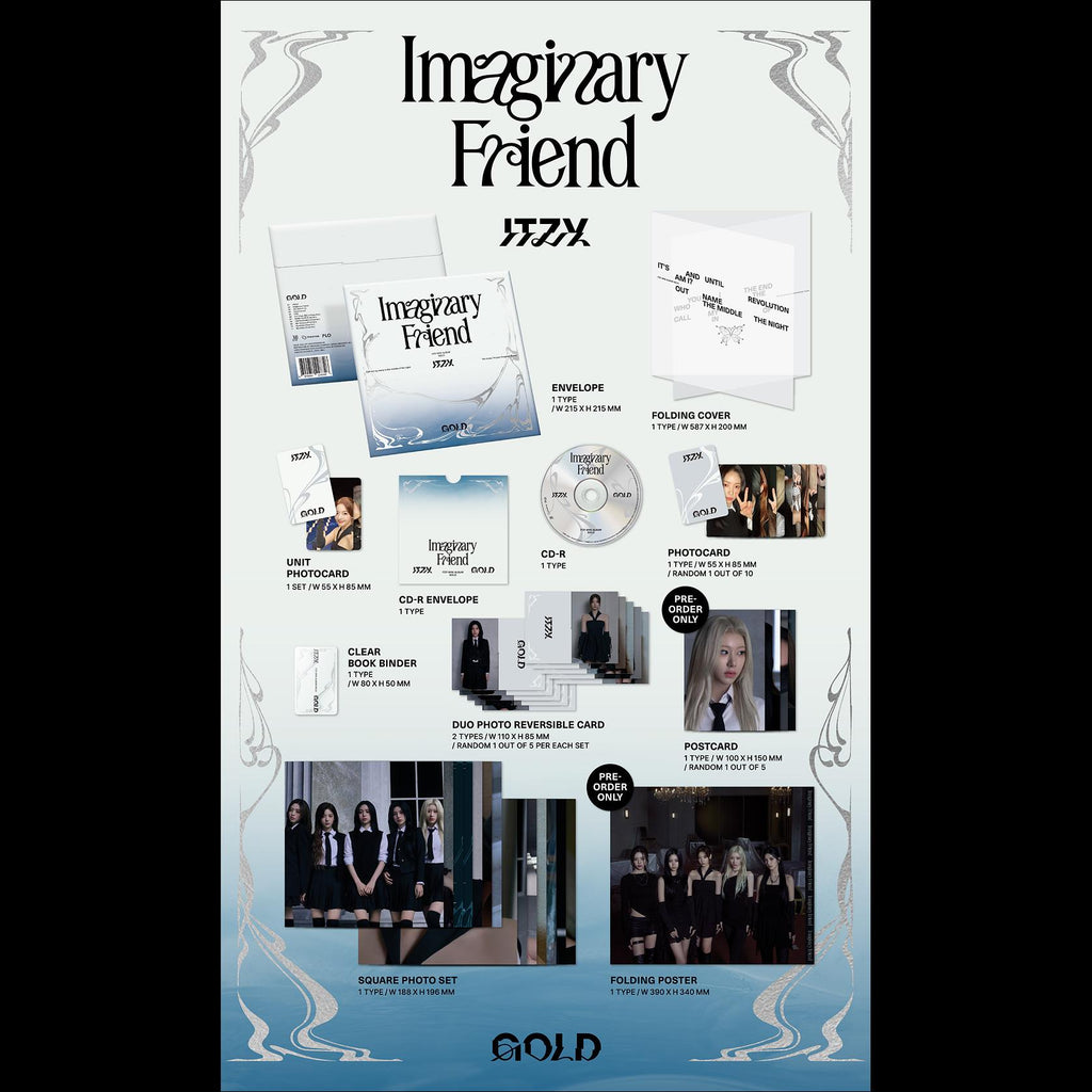 ITZY - GOLD SPECIAL EDITION (GOLD Ver. / Imaginary Friend Ver.)