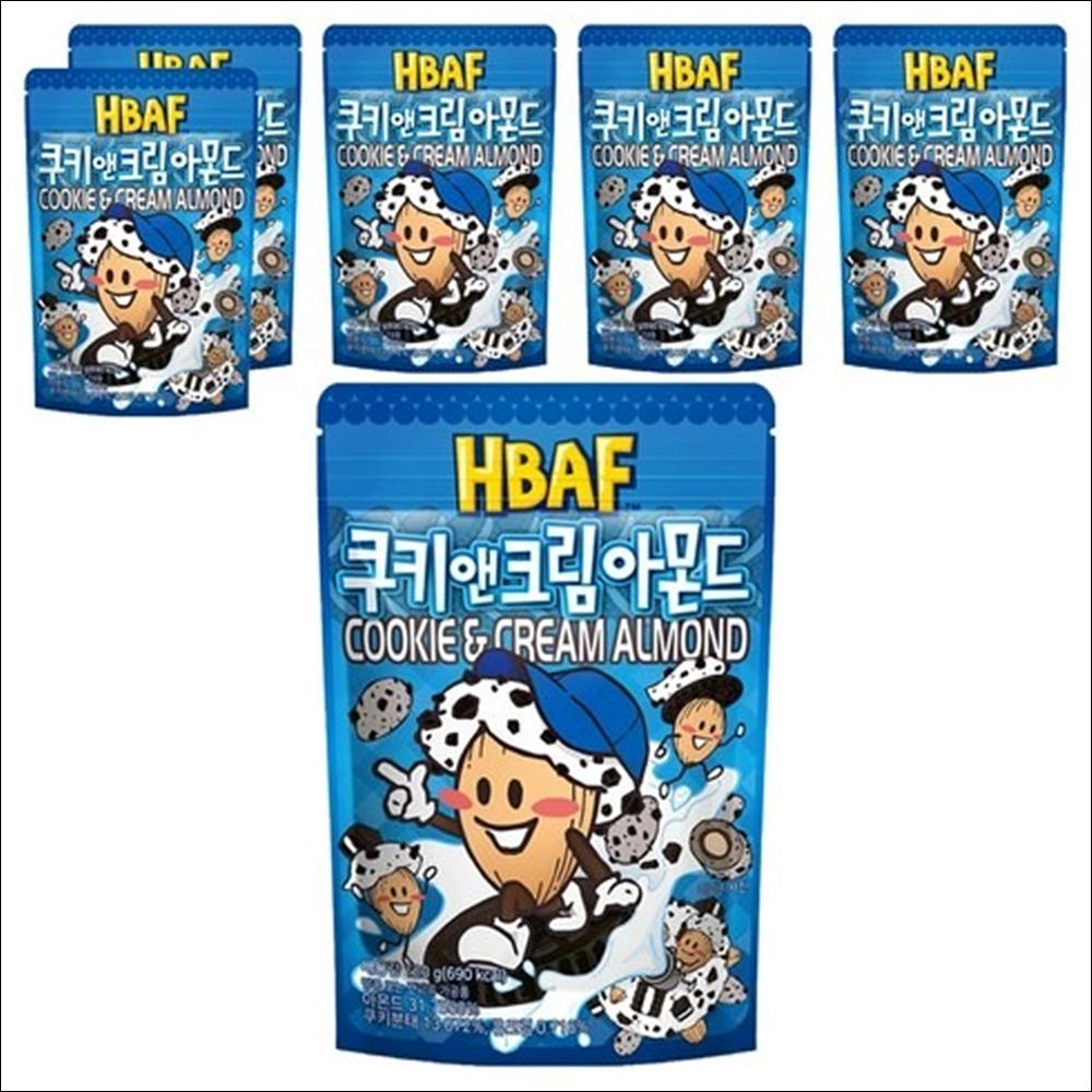 HBAF Cookies & Cream Almond (Sweet & Crunchy White Chocolate) 120g