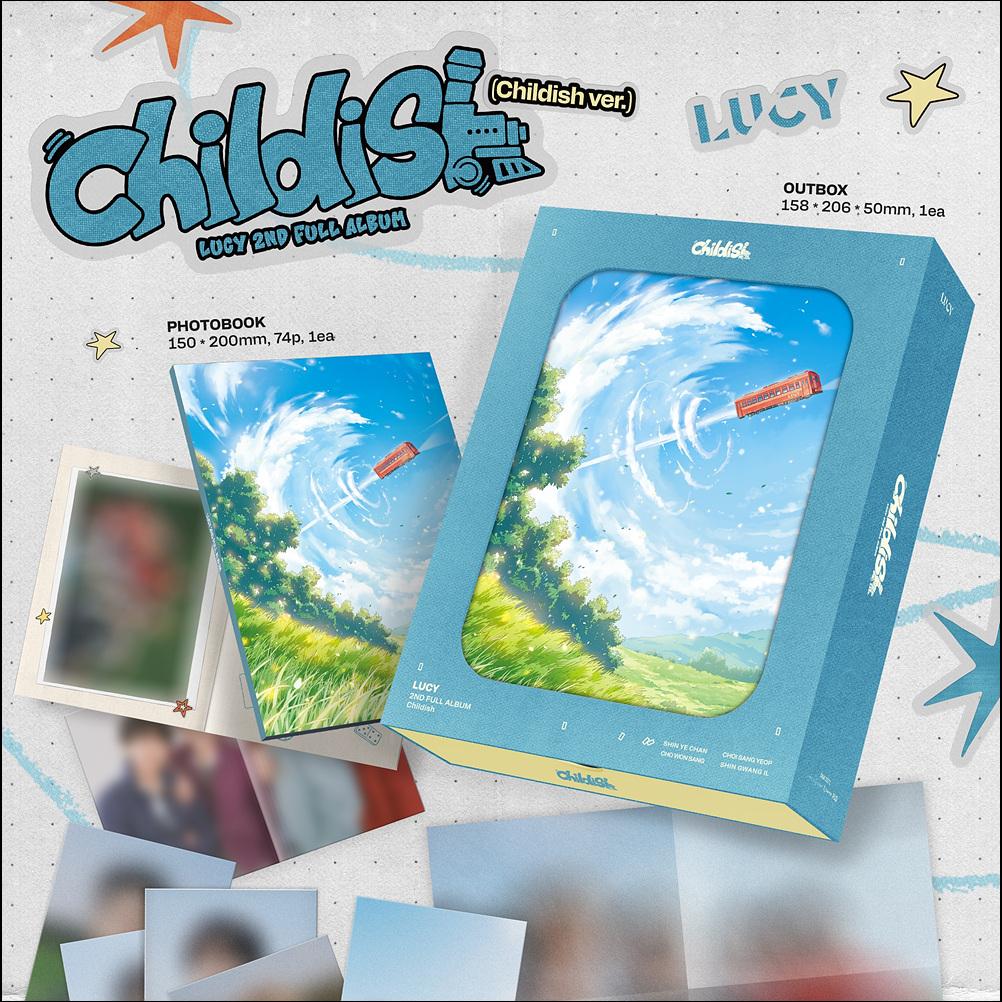 LUCY 2nd Album Childish (Childish Ver.) + Free Gift