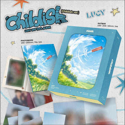 LUCY 2nd Album Childish (Childish Ver.) + Free Gift