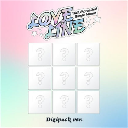 NiziU - LOVE LINE Digipack ver. / Korea 2nd Single Album