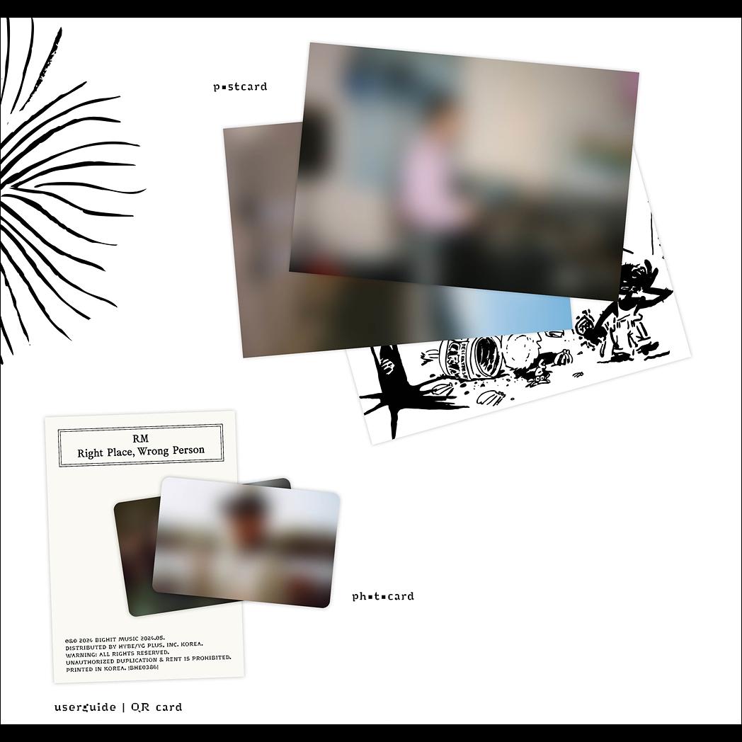 RM (BTS) Right Place, Wrong Person (Weverse Albums ver.)