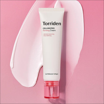 [Torriden] CELLMAZING Firming Duo Set - Pore Tightening Ampoule 30ml + Firming Gel Cream 60ml, 5D Collagen & Vitamin C, K-Beauty Set