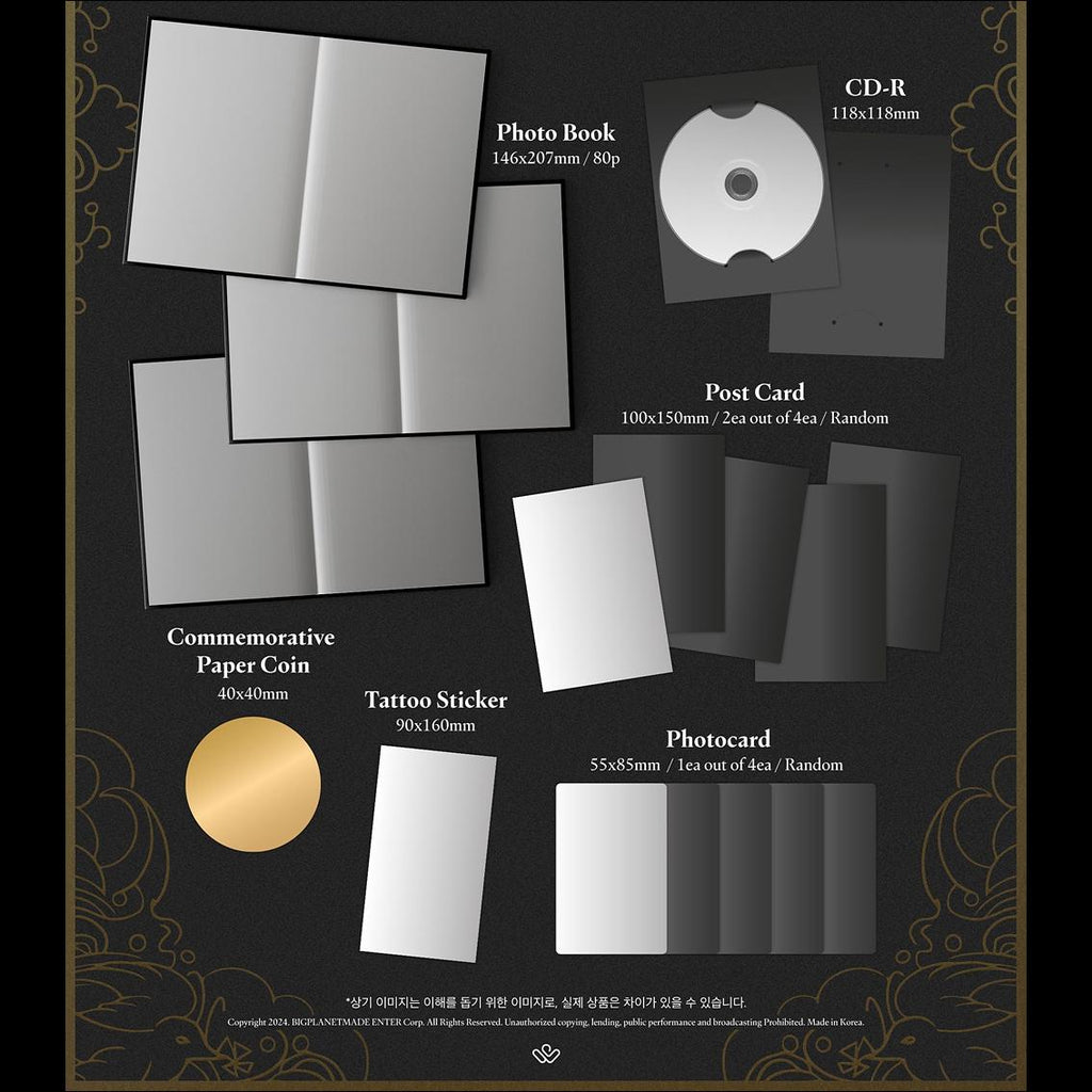 HA SUNG WOON - Blessed Photobook ver. Album (Heaven ver. / Ground ver.)