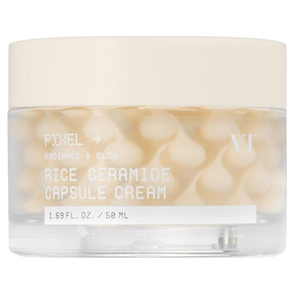 [VT COSMETICS] Rice Ceramide Capsule Cream 50ml | Glass Skin Dark Spot & Moisture Barrier Cream, K-Beauty