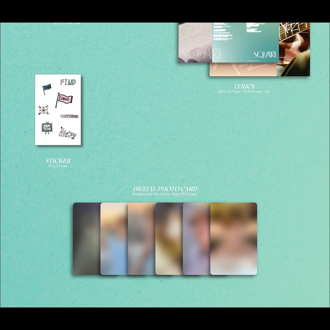 Yoon Seobin - Rizz Digital Single Album (Square ver.)