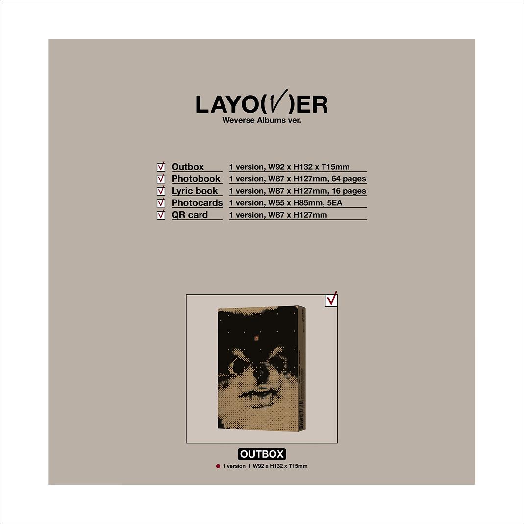 V (BTS) - Layover Weverse Albums Ver.