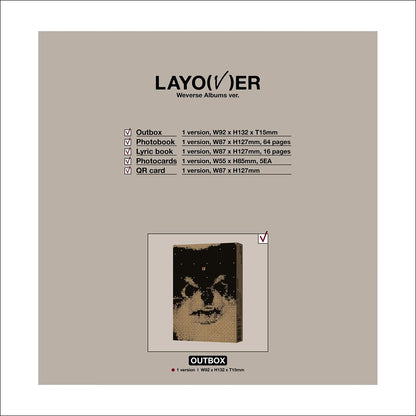V (BTS) - Layover Weverse Albums Ver.