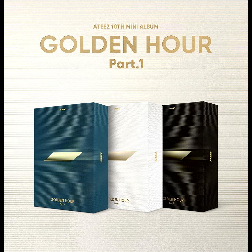 ATEEZ - GOLDEN HOUR : Part.1 (BLUE HOUR VER. / DIARY VER. / GOLDEN HOUR VER.)