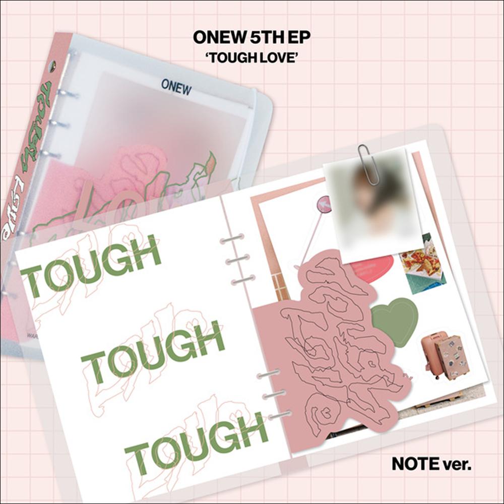 ONEW (SHINee) TOUGH LOVE (NOTE Ver.) + Free Gift