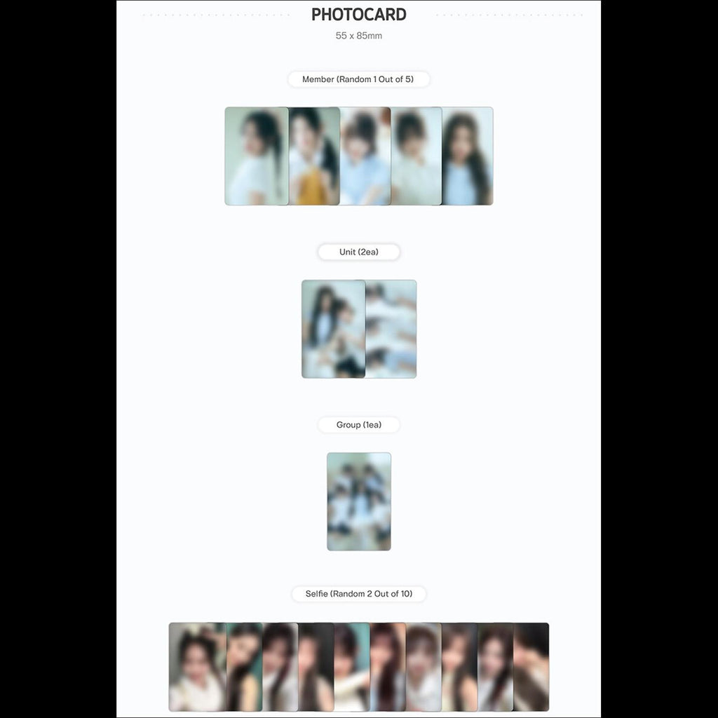 RESCENE [Glow Up] QR VER. (ME VER. / WE VER.) / 2nd MINI ALBUM