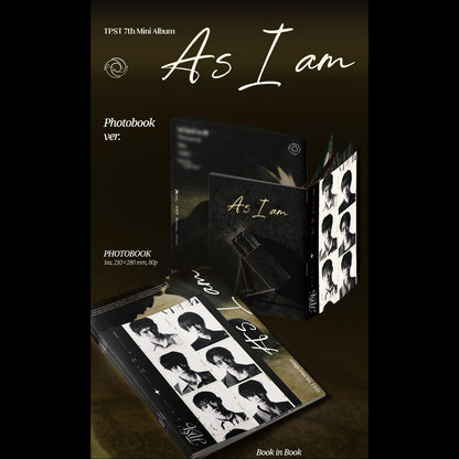 TEMPEST - As I am Photobook ver. / 7th Mini Album + Free Gift