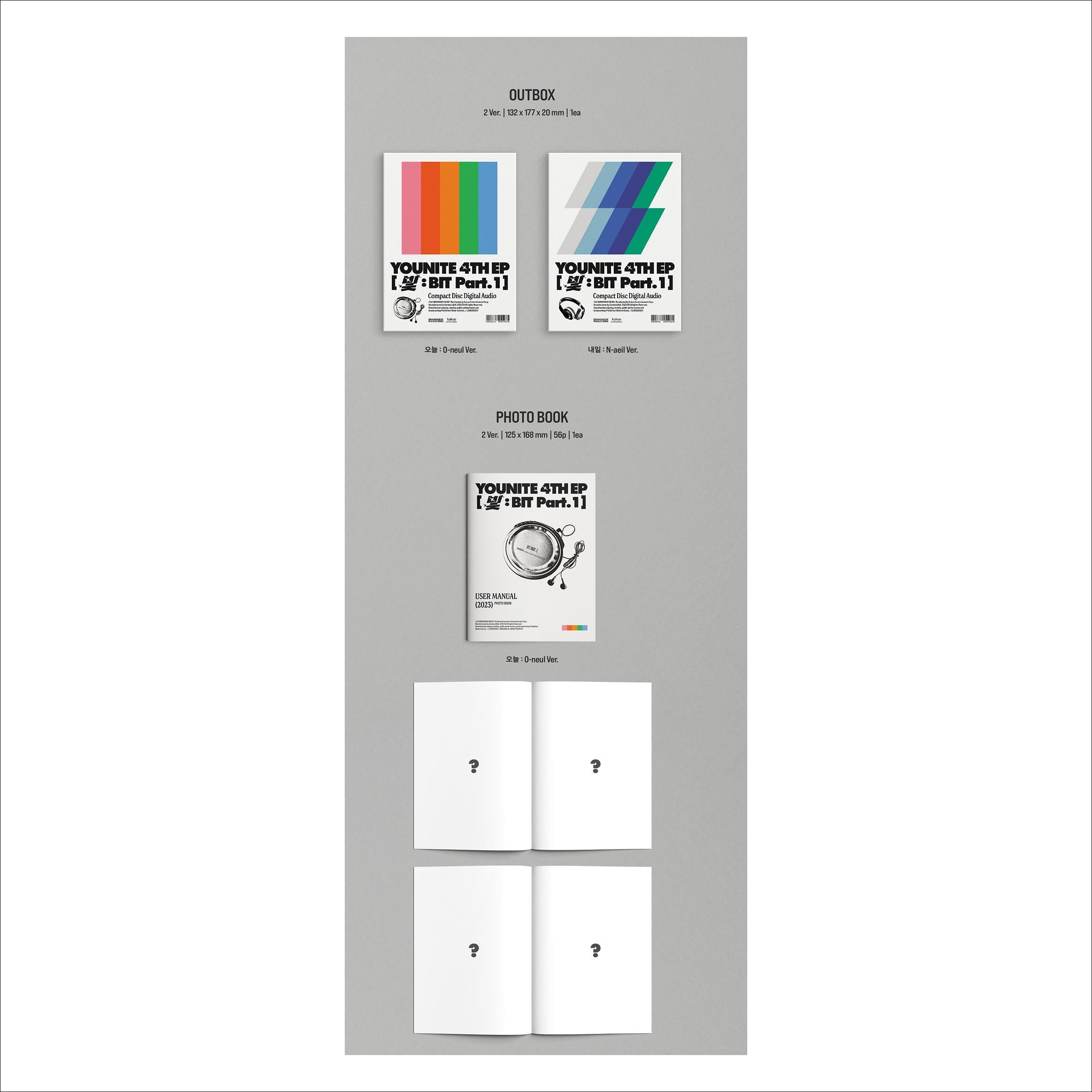 YOUNITE BIT Part.1 4th Mini Album