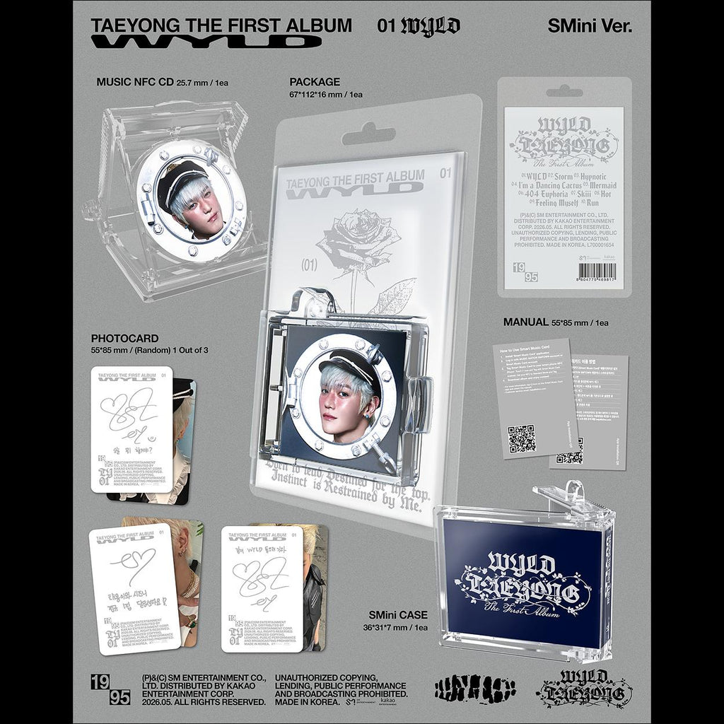 TAEYONG [WYLD] 1st Full Album (SMini Ver.) + Free Gift