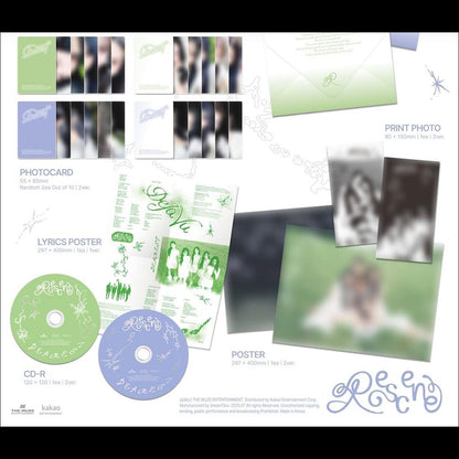 RESCENE [Dearest] 2nd Single Album (Dear ver. / Dewy ver.)