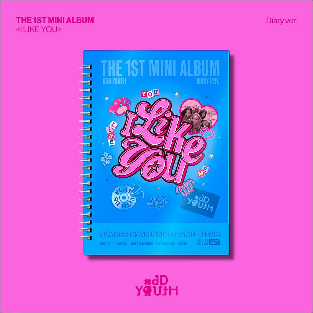 ODD YOUTH - I LIKE YOU Diary ver. / THE 1ST MINI ALBUM