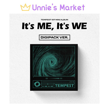 TEMPEST [It's ME, It's WE] 1st Mini Album Digipack ver.