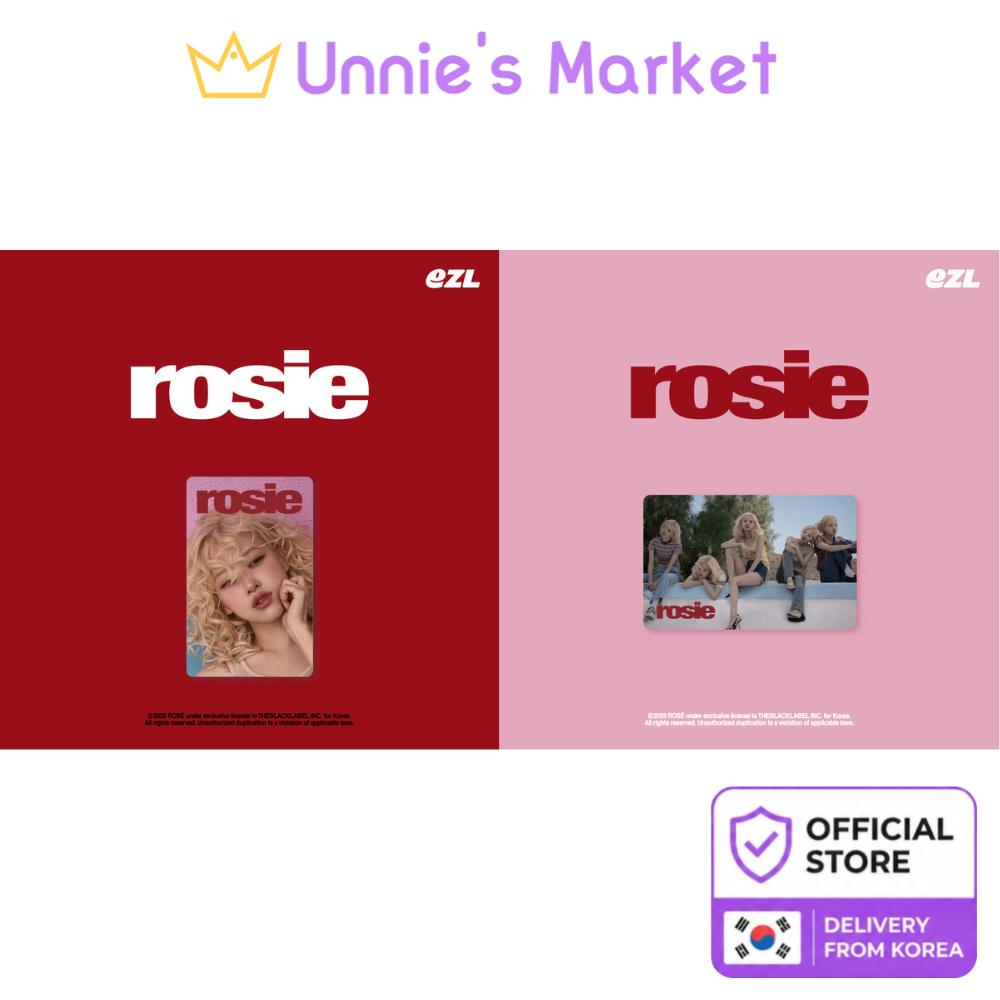 [Pre-order] ROSE [rosie (ROSÉ-A/B)] EZL Transportation Photo Card + Free Gift